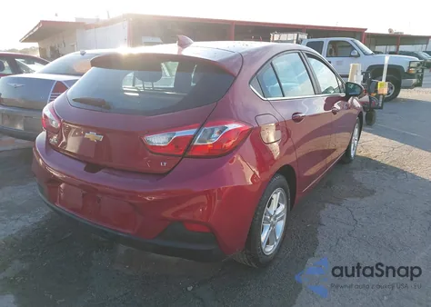 2017 Chevrolet Cruze Lt Auto из США, поврежденный, VIN 3G1BE6SM9HS591245